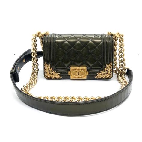 olive chanel boy bag|chanel belt bag.